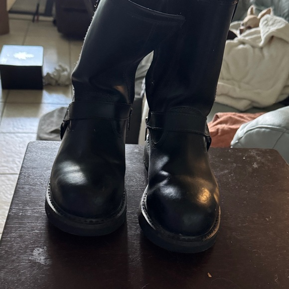 Harley-Davidson Men's Black Riding Boots - Picture 4 of 5